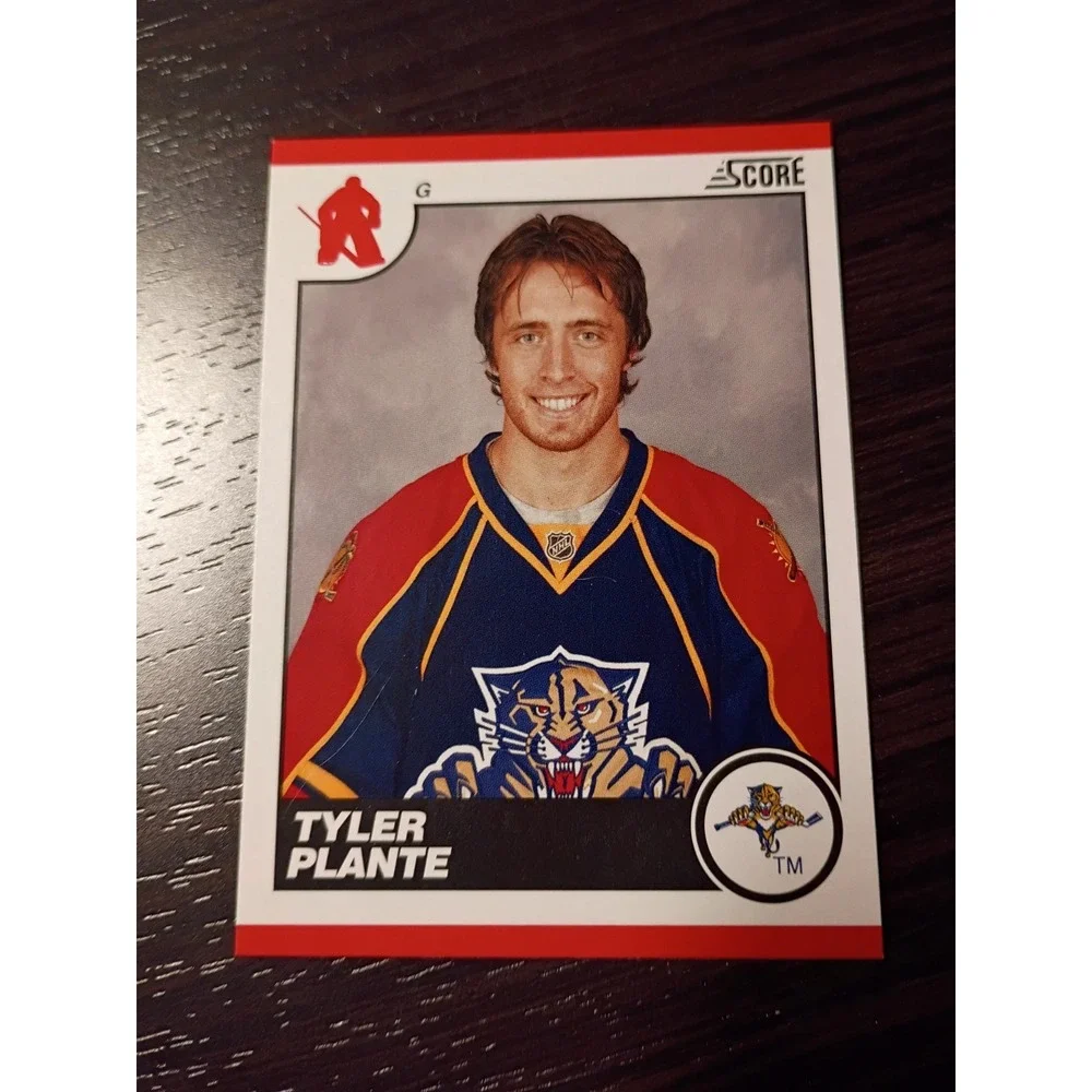 2010 Score Florida Panthers Tyler Plante Hockey Card #230
